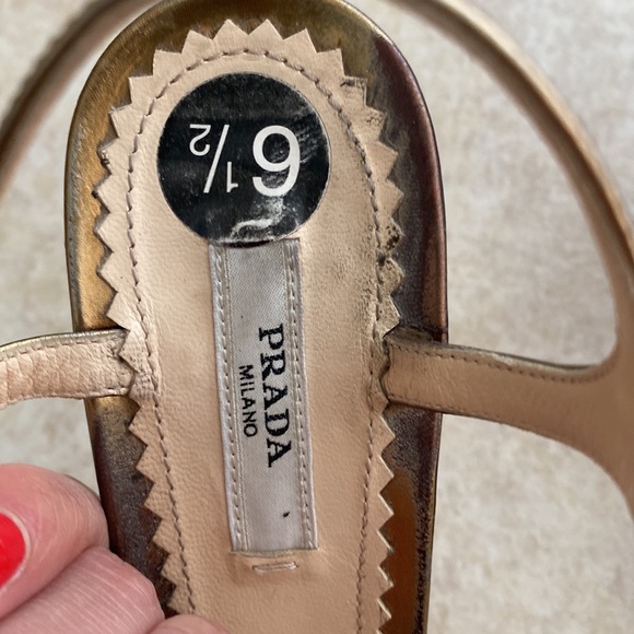 Prada Milano Italy shoes heels gem - Picture 4 of 10